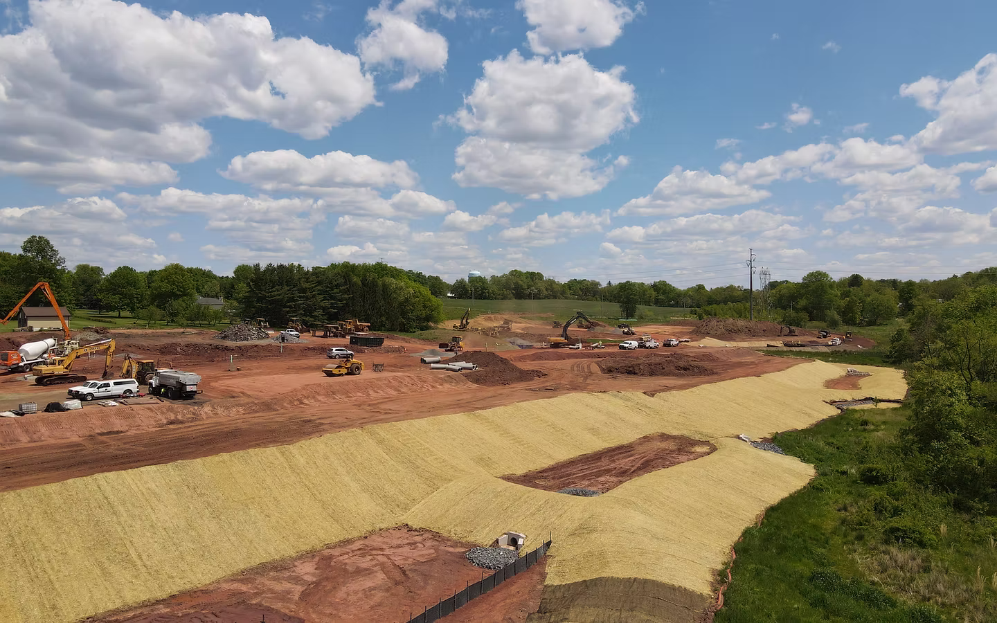 Active site development project in Southeastern Pennsylvania