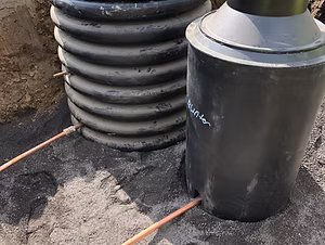 Underground utility installation